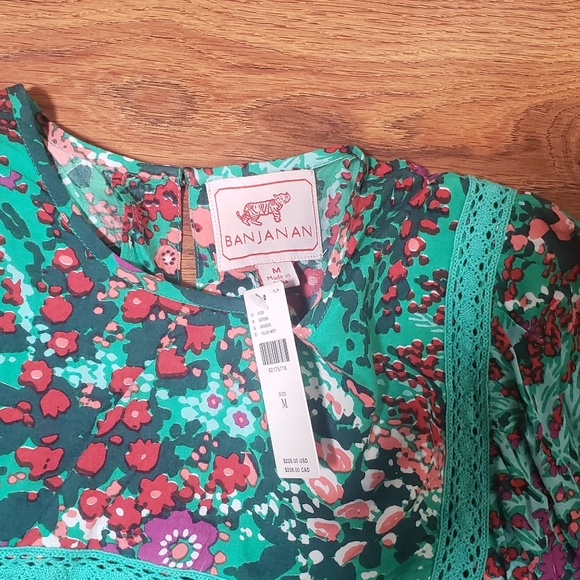 Banjanan - Anthropologie Floral Blouse - Picture 4 of 5